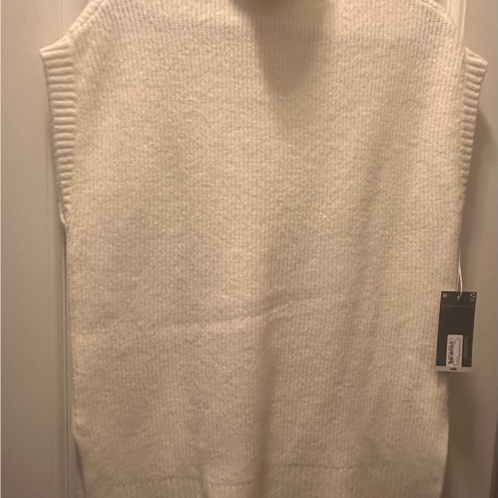Worthington White Cowl Neck Sweater